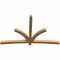 Ekena Millwork Davenport Rough Sawn Timber Gable Bracket, Western Red Cedar, 96"W x 60"H x 4"D x 4"F, 15/12 Pitch GBW096X60X0404DAV00RWR - alternate 5